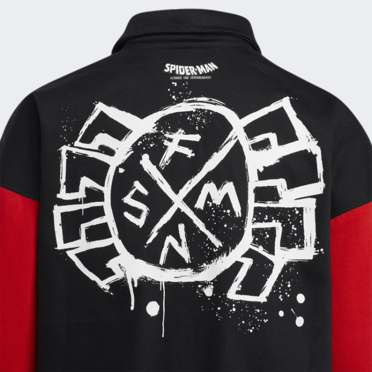 Moletom Preto Adidas Donovan Mitchell X Marvel's Spider Punk