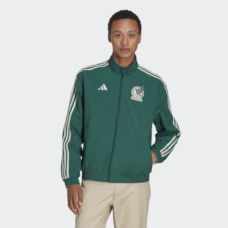 Jaqueta Adidas México Hino Verde