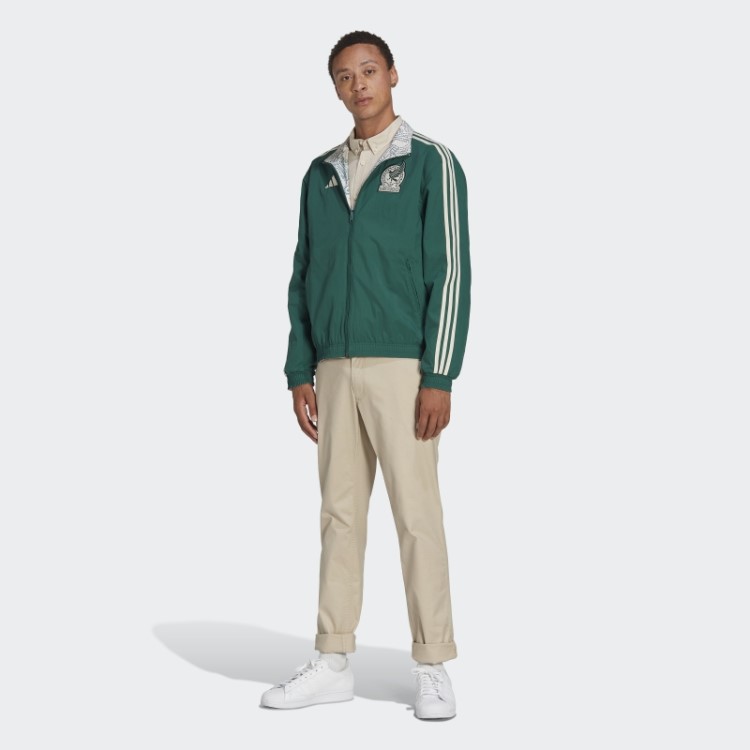 Jaqueta Adidas México Hino Verde