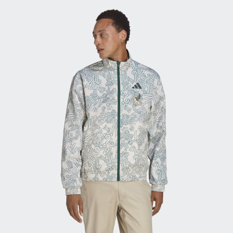 Jaqueta Adidas México Hino Verde