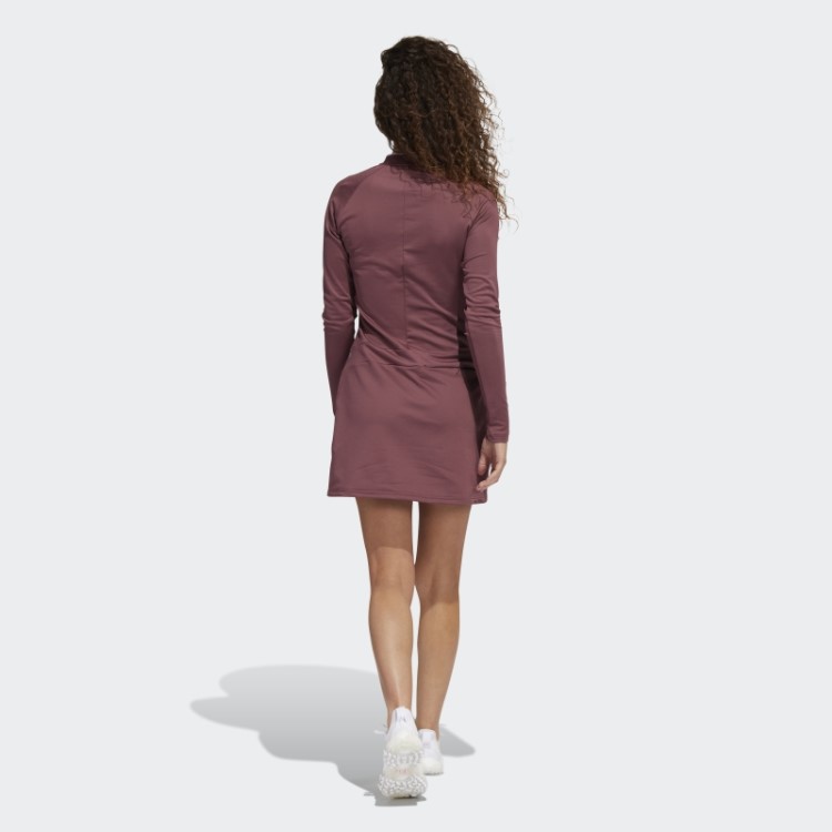 Vestido De Golfe De Tricô Adidas Warp Bordô
