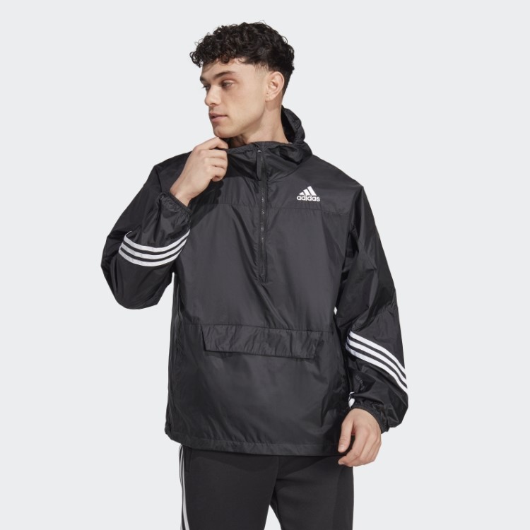 Adidas Black Wind.rdy Anoraque Com Capuz