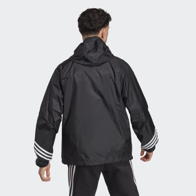 Adidas Black Wind.rdy Anoraque Com Capuz
