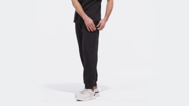 Calça De Golfe Adicross Acolchoada Preta Adidas