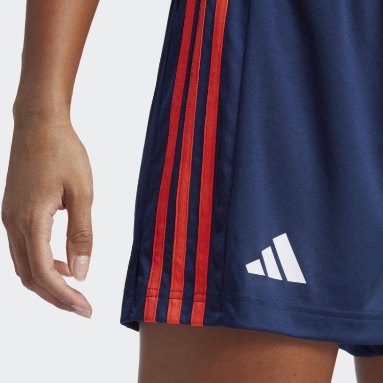 Bermuda De Handebol Francesa Adidas Azul Marinho