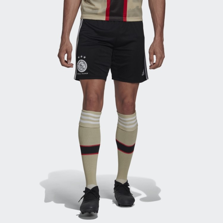 Preto Ajax Amsterdam X Jornal Diário 22/23 Terceiro Shorts Adidas