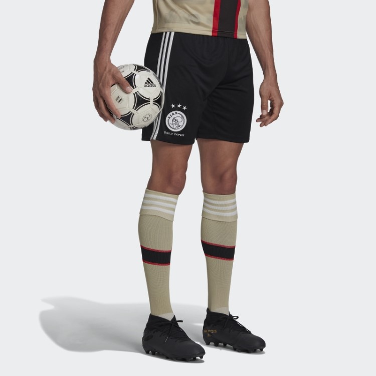 Preto Ajax Amsterdam X Jornal Diário 22/23 Terceiro Shorts Adidas