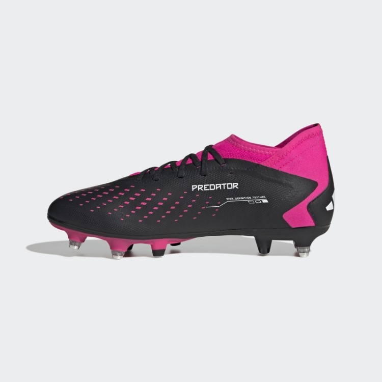 Rosa Adidas Predador Precisão.3 Botas De Chão Macio Moda
