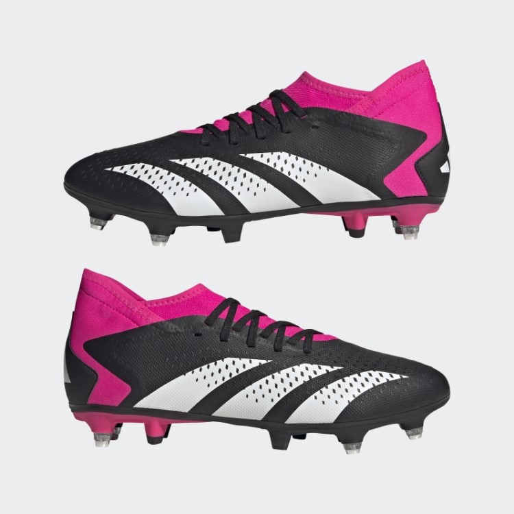 Rosa Adidas Predador Precisão.3 Botas De Chão Macio Moda