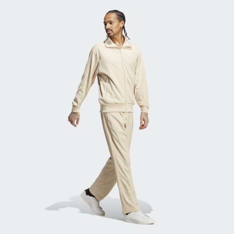 Jaqueta Esportiva Com Monograma Adidas Sand Graphics