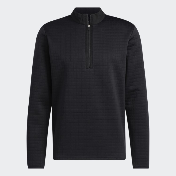 Pulôver Repelente De água 1/4 Zip Adidas Preto