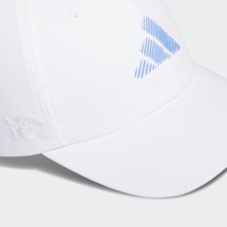 Chapéu De Golfe Cruzado Adidas Branco