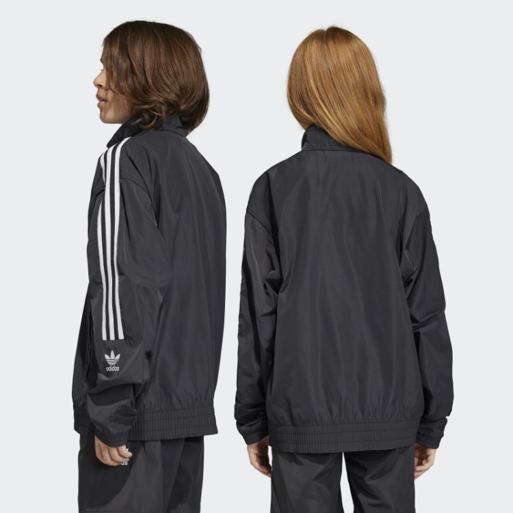 Jaqueta Preta Adidas Adicolor