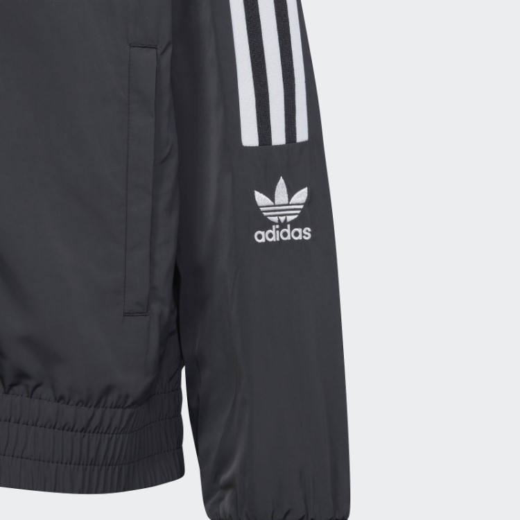 Jaqueta Preta Adidas Adicolor
