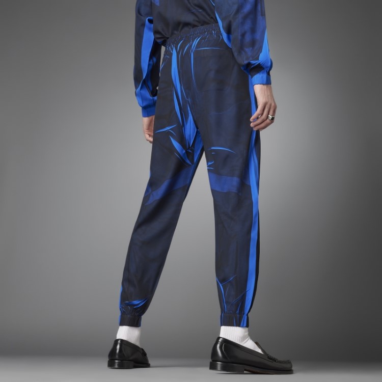 Calça De Treino De Futebol Adidas Azul Versão Em Tecido Azul