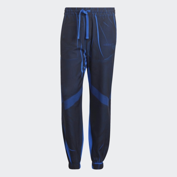 Calça De Treino De Futebol Adidas Azul Versão Em Tecido Azul