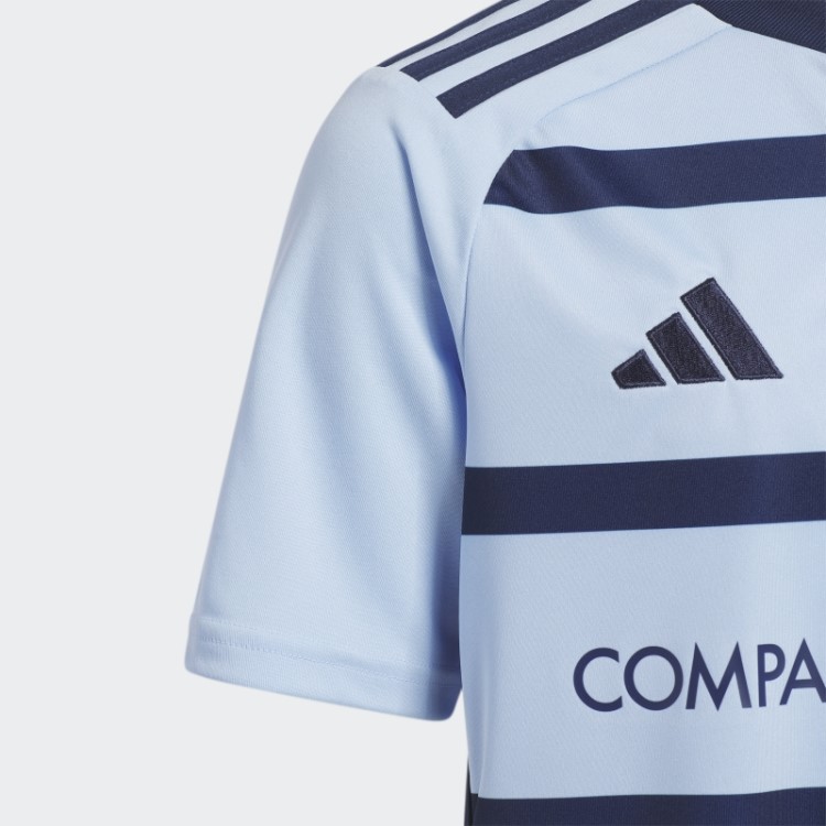 Camisa Esportiva Kansas City 23/24 Azul Brilhante Adidas