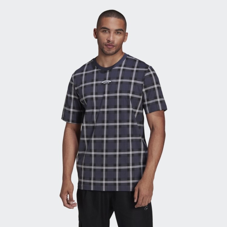 R.y.v. Xadrez T-shirt Multicolor Adidas