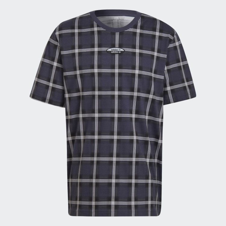 R.y.v. Xadrez T-shirt Multicolor Adidas
