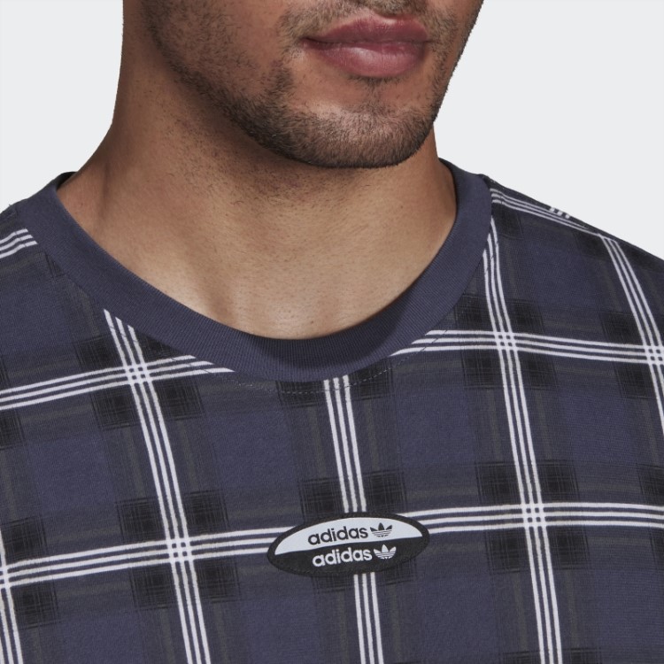 R.y.v. Xadrez T-shirt Multicolor Adidas