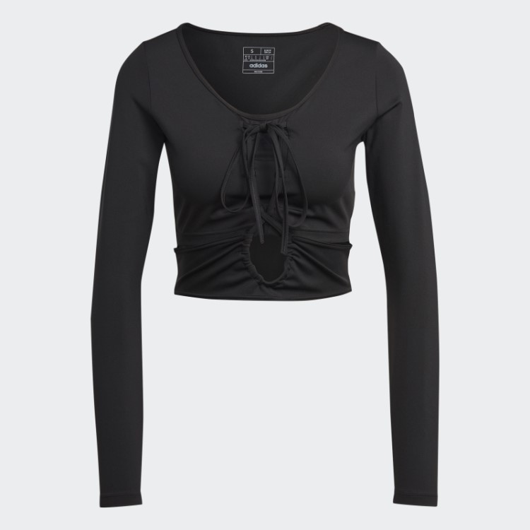 Blusa De Manga Longa Training Dance Preta Adidas