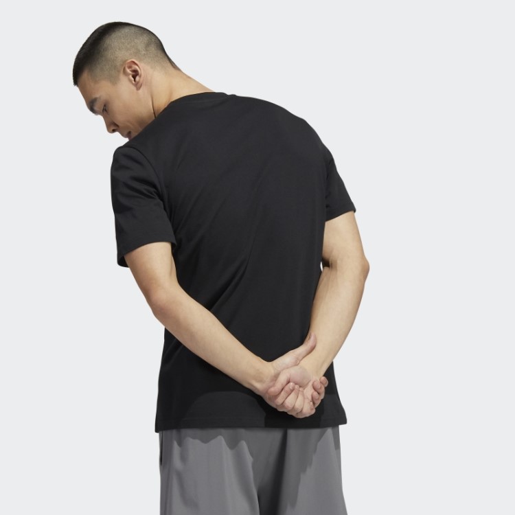Basics Photo Real Graphic T-shirt Adidas Preta