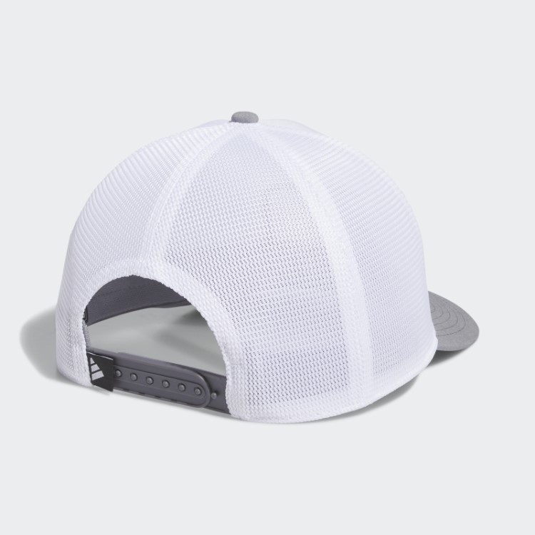 Boné Dois Em Um Com Patch Removível Branco Adidas