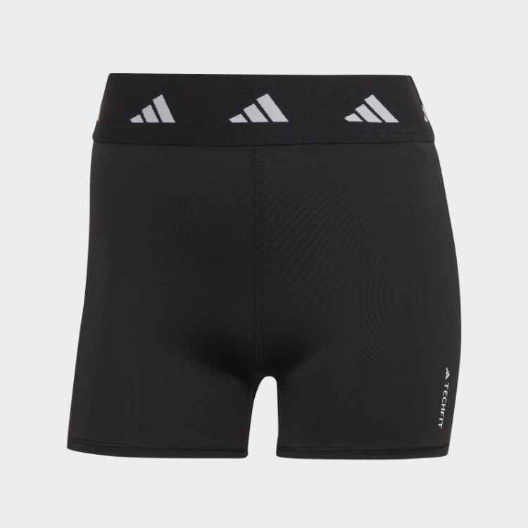 Leggings Curtas Pretas Adidas Techfit