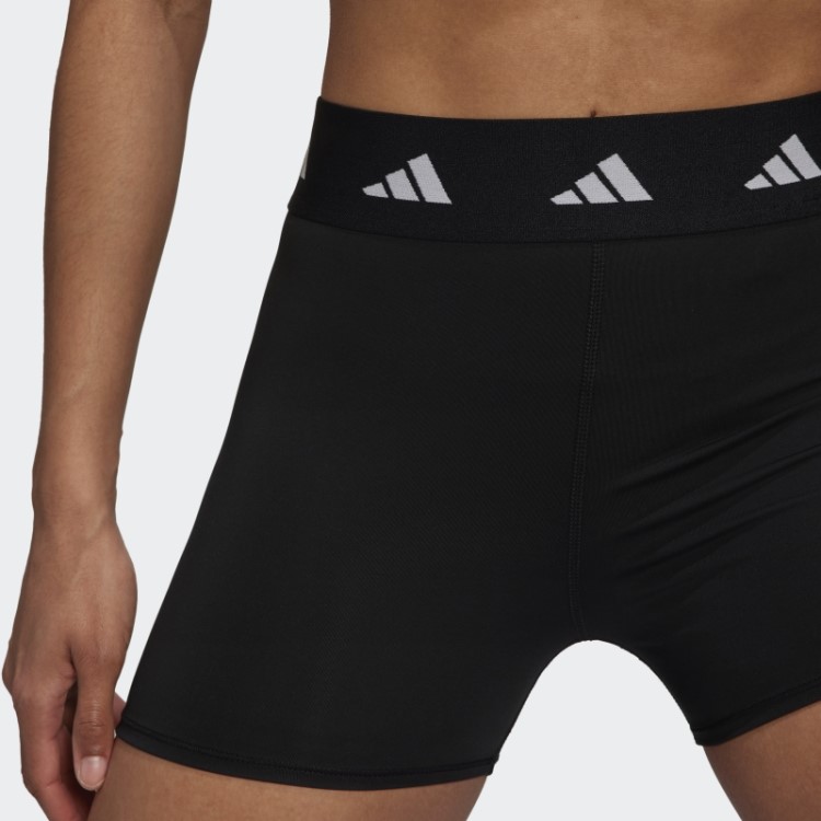 Leggings Curtas Pretas Adidas Techfit