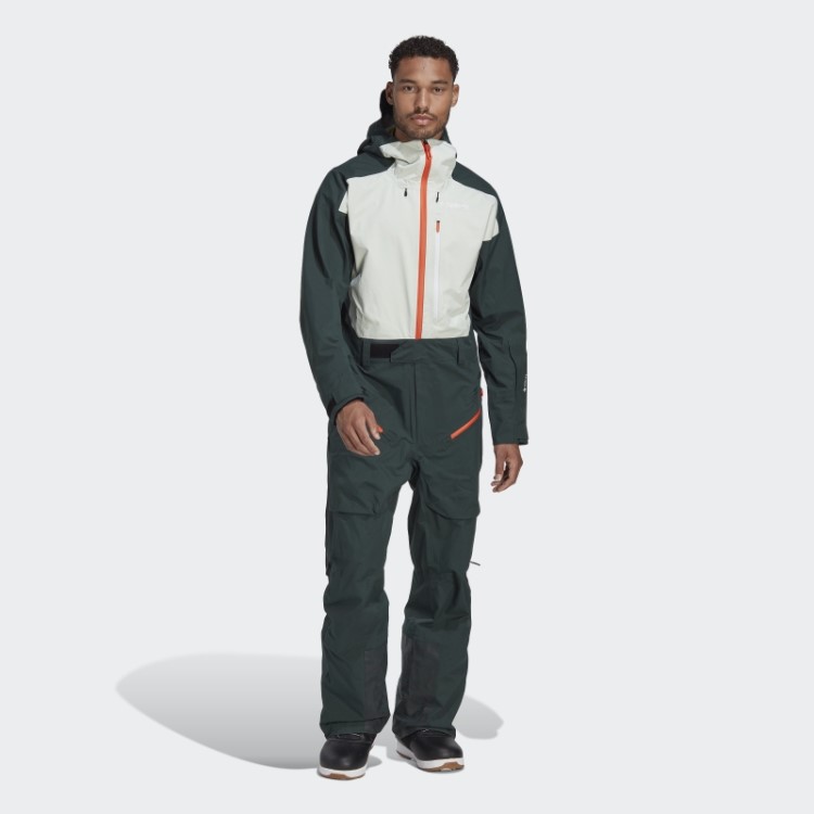 Terno De Neve Gore-tex Terrex De 3 Camadas Verde Adidas