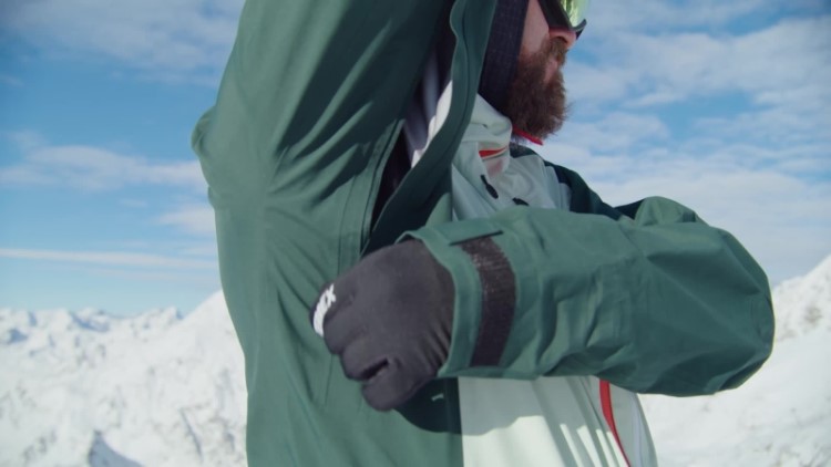 Terno De Neve Gore-tex Terrex De 3 Camadas Verde Adidas