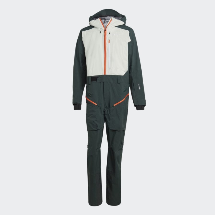 Terno De Neve Gore-tex Terrex De 3 Camadas Verde Adidas