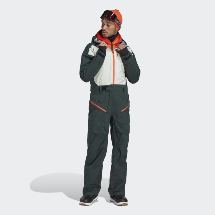 Terno De Neve Gore-tex Terrex De 3 Camadas Verde Adidas
