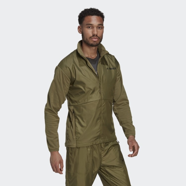Jaqueta De Lã Multi Primegreen Wind Adidas Olive