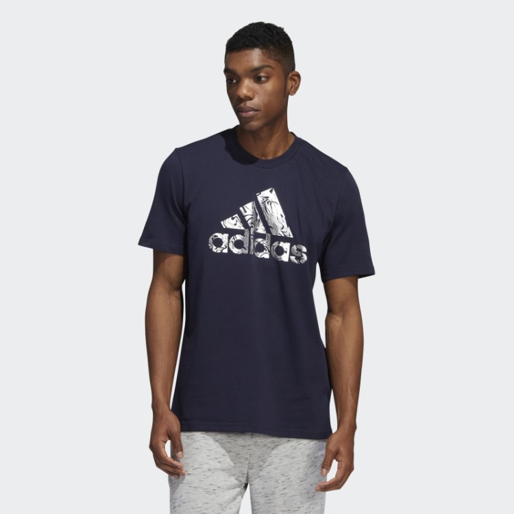 Distintivo De Folha Líquida De Camiseta Esportiva Adidas Ink