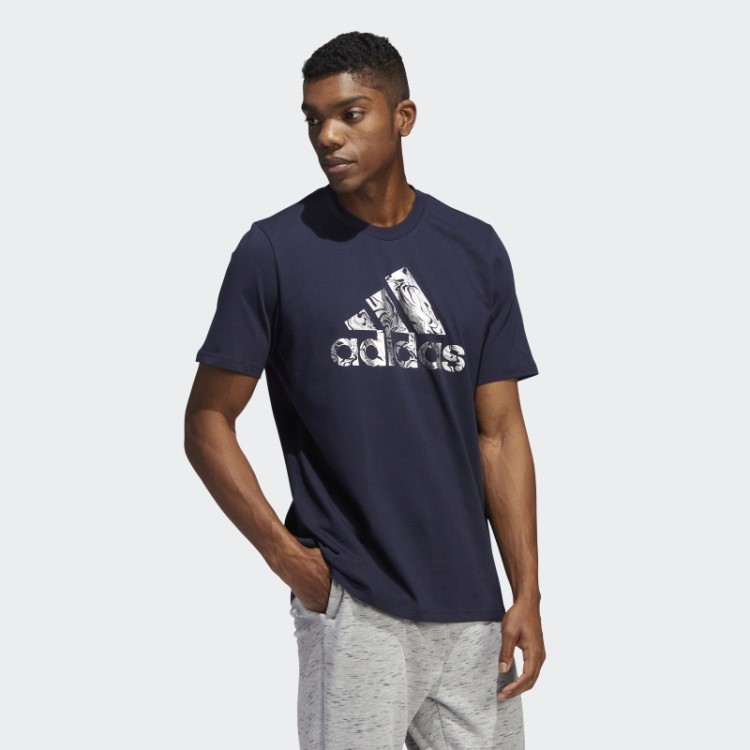 Distintivo De Folha Líquida De Camiseta Esportiva Adidas Ink