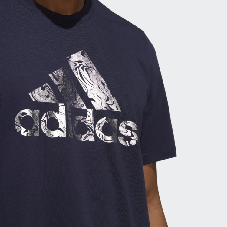 Distintivo De Folha Líquida De Camiseta Esportiva Adidas Ink