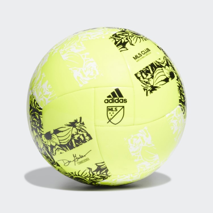 Bola Amarela Adidas Mls Clube