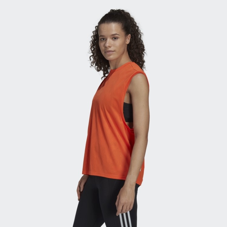 Regata De Corrida Adidas Laranja Feita Para Ser Refeita