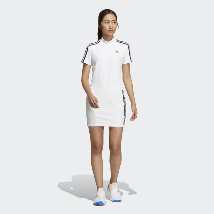 Saia Branca Com As 3 Riscas Adidas