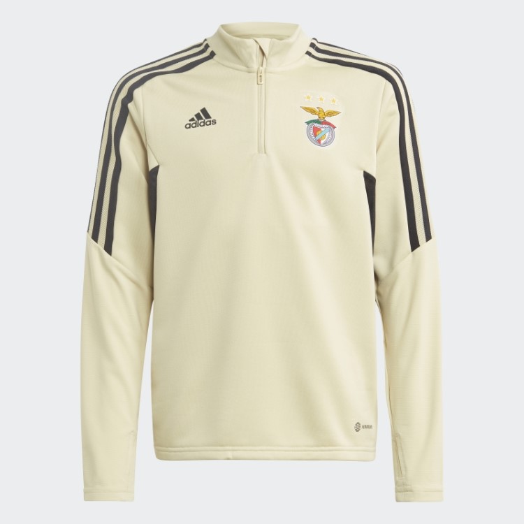 Top De Treino Benfica Condivo Adidas Bege Sandy