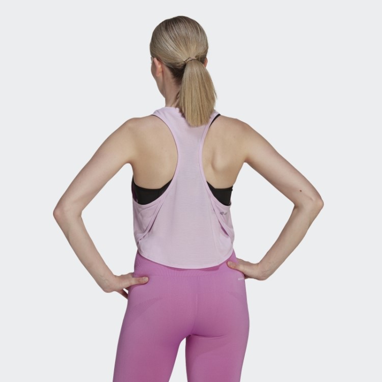 Lilás Aeroready Feito Para Treinar Regata Floral Adidas