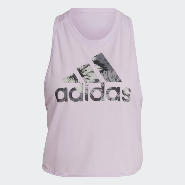 Lilás Aeroready Feito Para Treinar Regata Floral Adidas