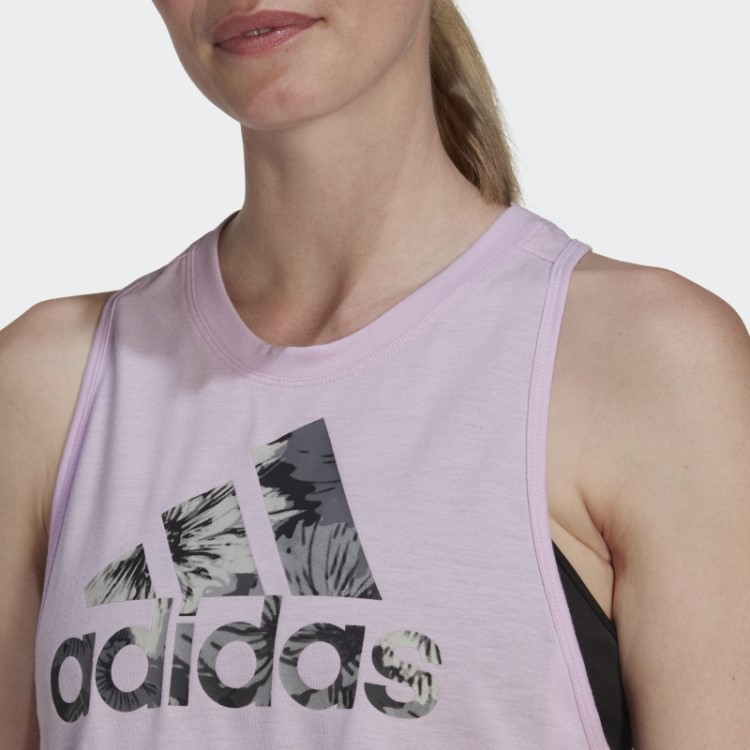 Regata Floral Adidas Lilac Aeroready Made For Training