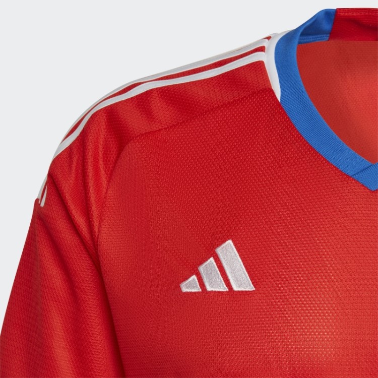 Moda Vermelha Chile 22 Camisa Home Adidas