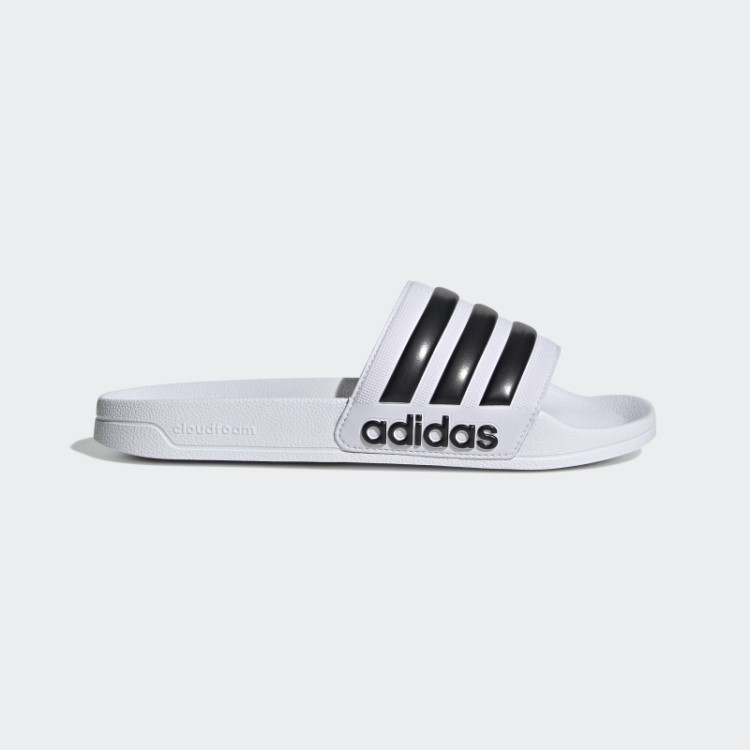 Chinelos De Banho Adidas Adilette Branco/preto