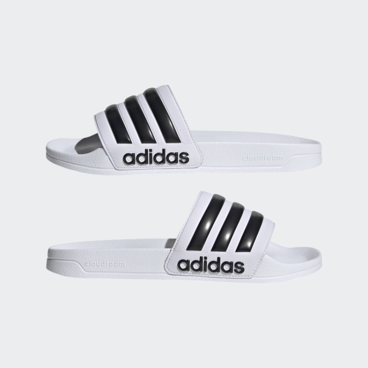 Chinelos De Banho Adidas Adilette Branco/preto