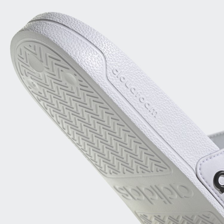 Chinelos De Banho Adidas Adilette Branco/preto