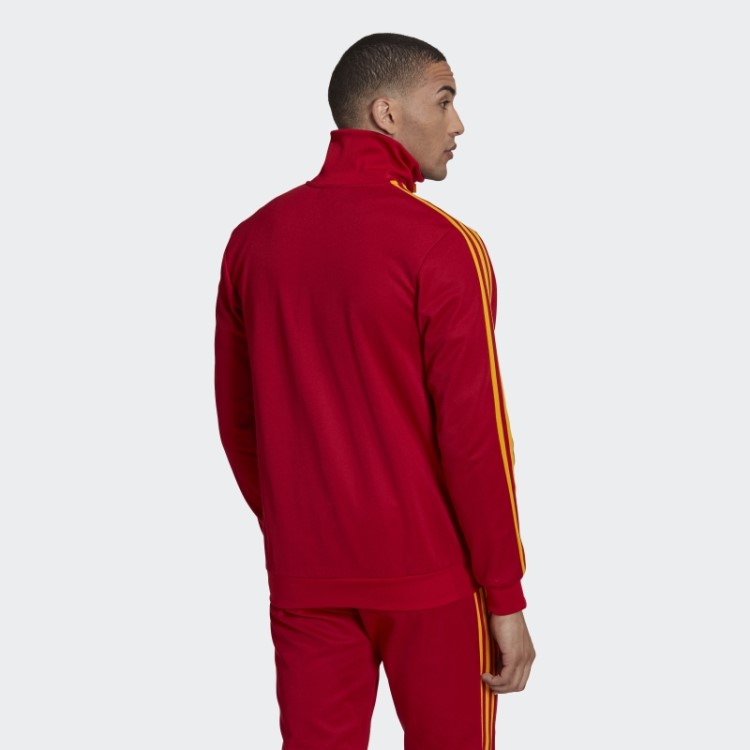 Jaqueta Vermelha Beckenbauer Adidas