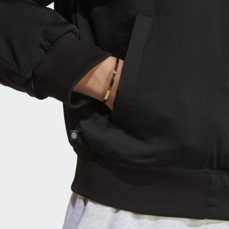 Jaqueta Bomber Premium Essentials Adidas Black Fashion